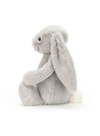 Bashful Silver Bunny Plush – Soft Stuffed Toy with Cordy Legs, Cute Valentine’s Gift for Kids & Adults, Collectible Jellycat, 28cm - view 2